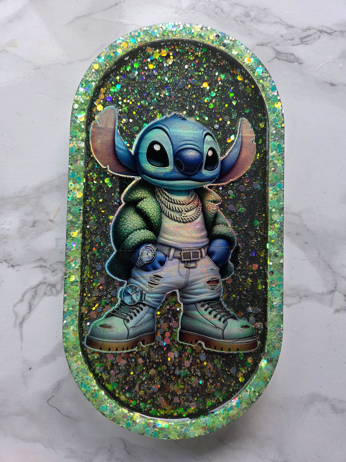 Vide poche Stitch cool phospho