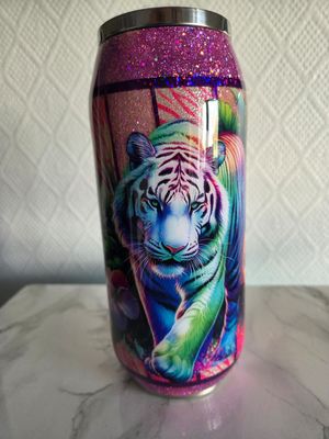 Canette Tigre mix paillettes  500ml Canette Tigre mix paillettes  500ml