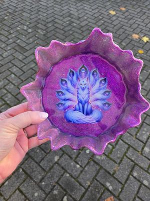 Maxi coupelle bords drapés Kitsune