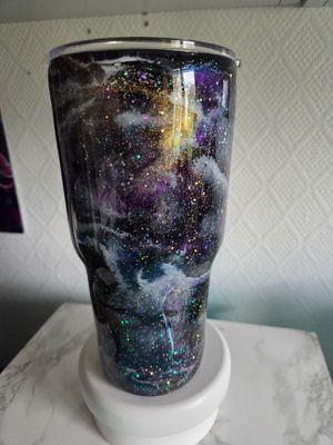 Tumbler / Gourde / Tasse Résine epoxy