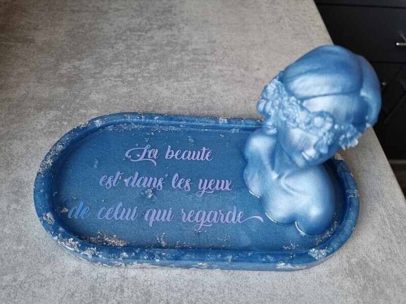 Buste Beauté vide poche personnalisé