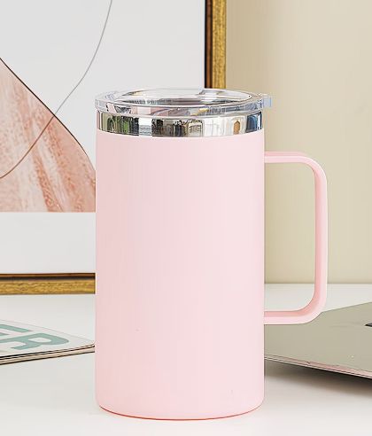 Tasse isotherme poignée carrée grand format 710ml