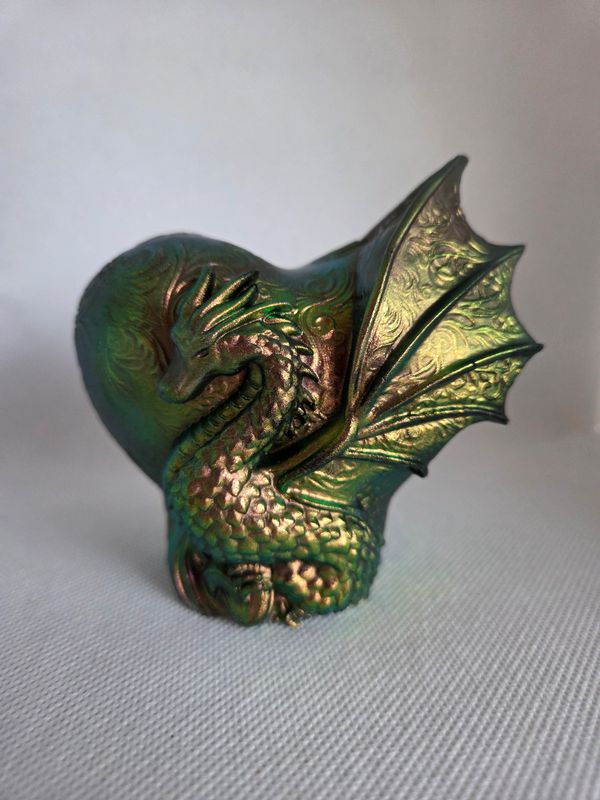 Coeur dragon caméléon