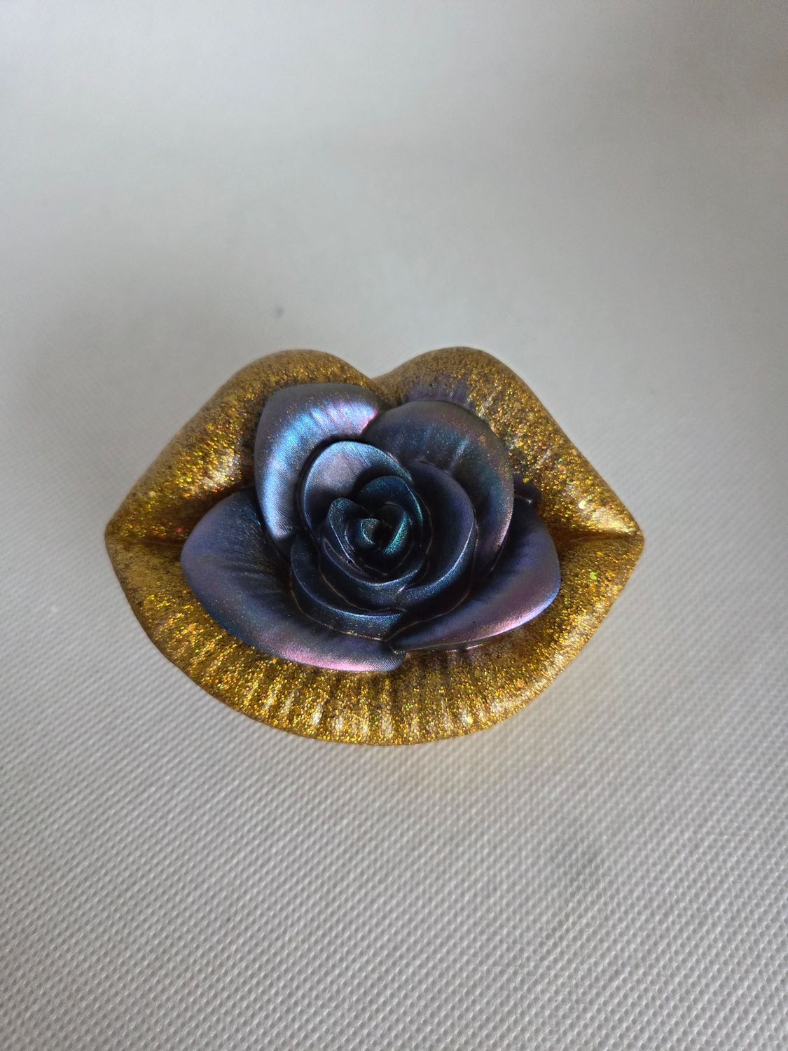 Bouche  doré rose caméléon