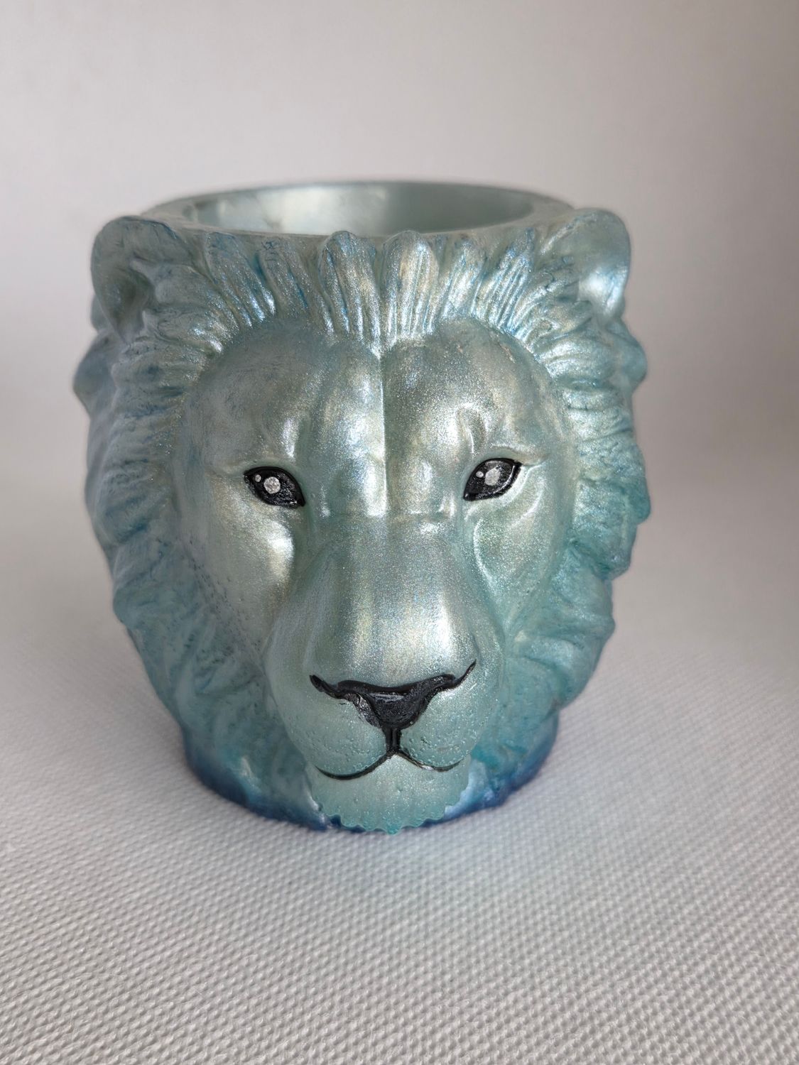 Pot tête de lion personnalisé