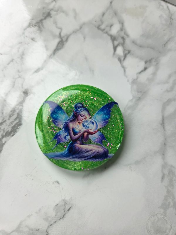 Magnet / Popsocket fée bleue