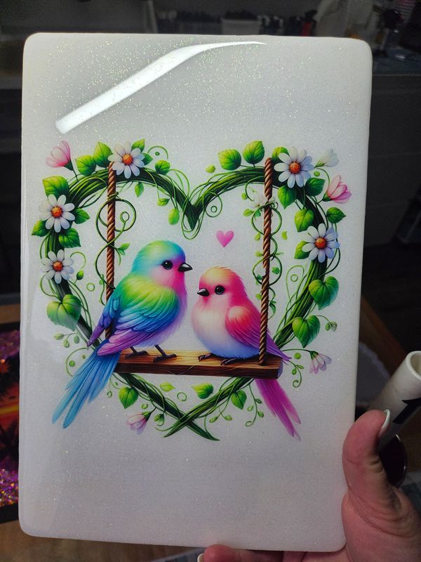 Tableau Oiseaux de l' Amour