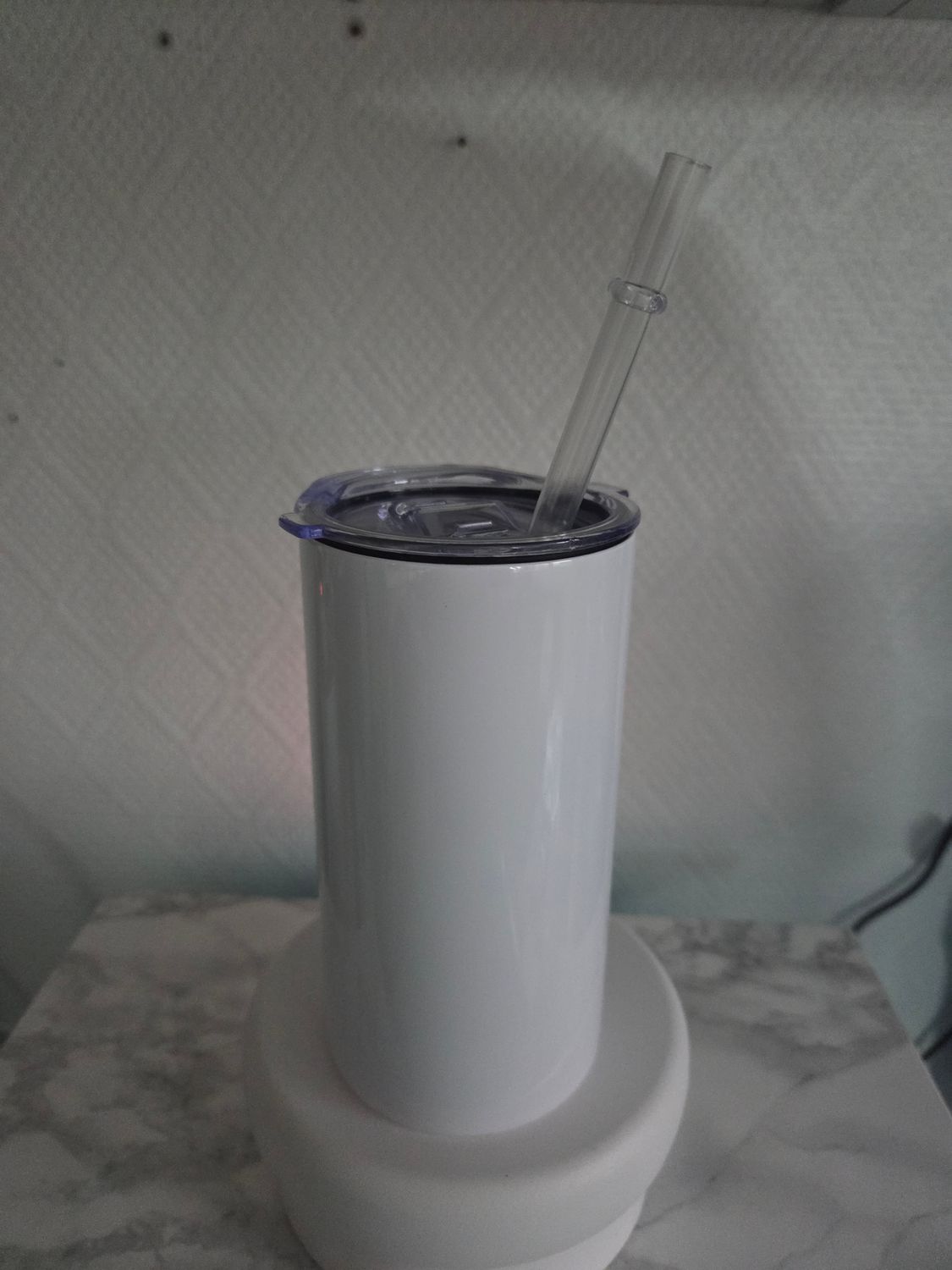 Mini tumbler droit résine 12oz 350ml