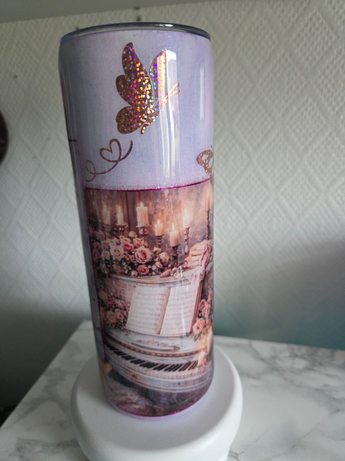 Tumbler 20oz Vintage parme