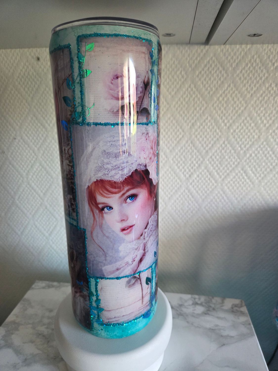 N°47 Tumbler 30oz Victoria turquoise