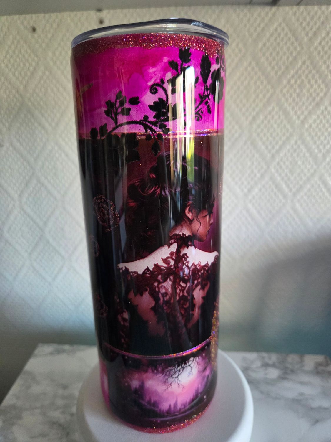 N°49 Tumbler 20oz Romantic burgandy pink