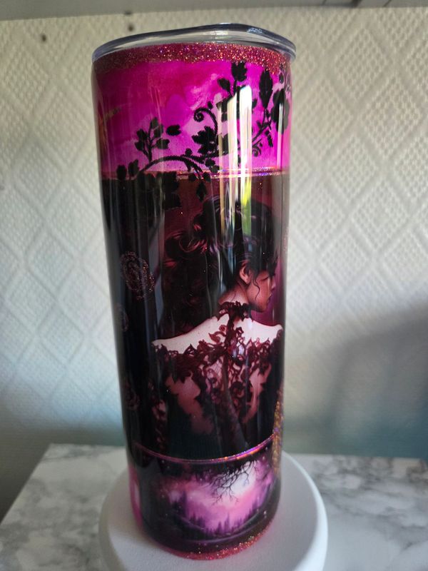 N°49 Tumbler 20oz Romantic burgandy pink