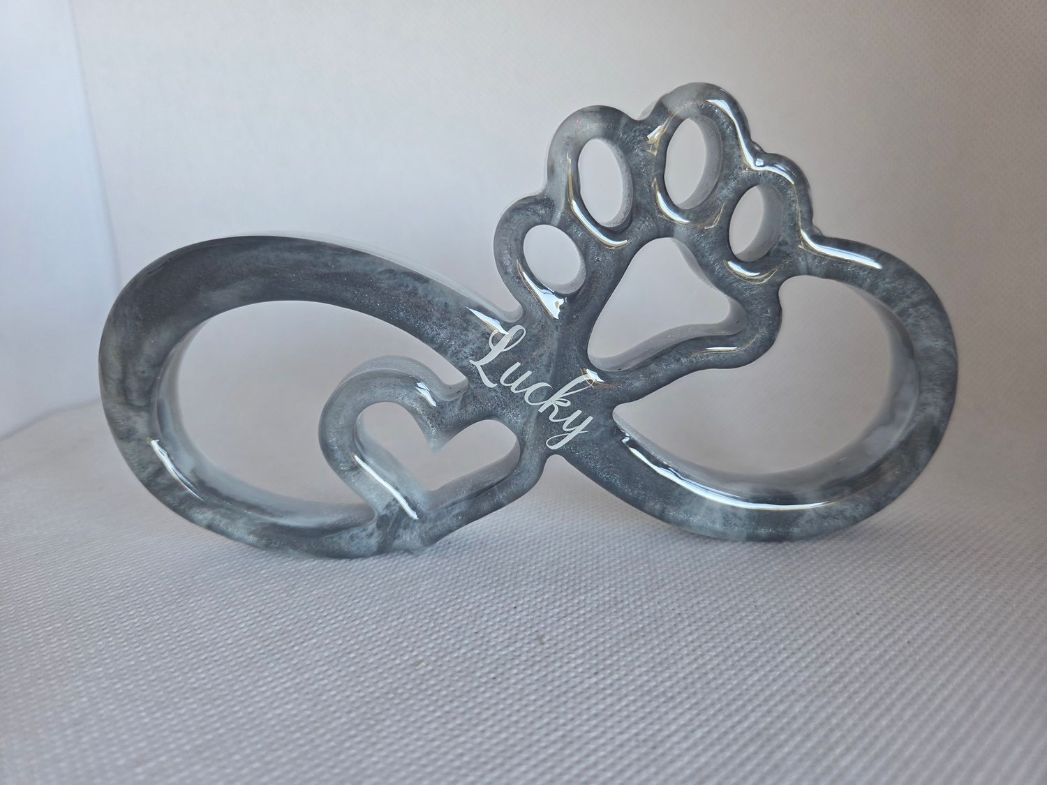 Infini patte de chien personnalisé