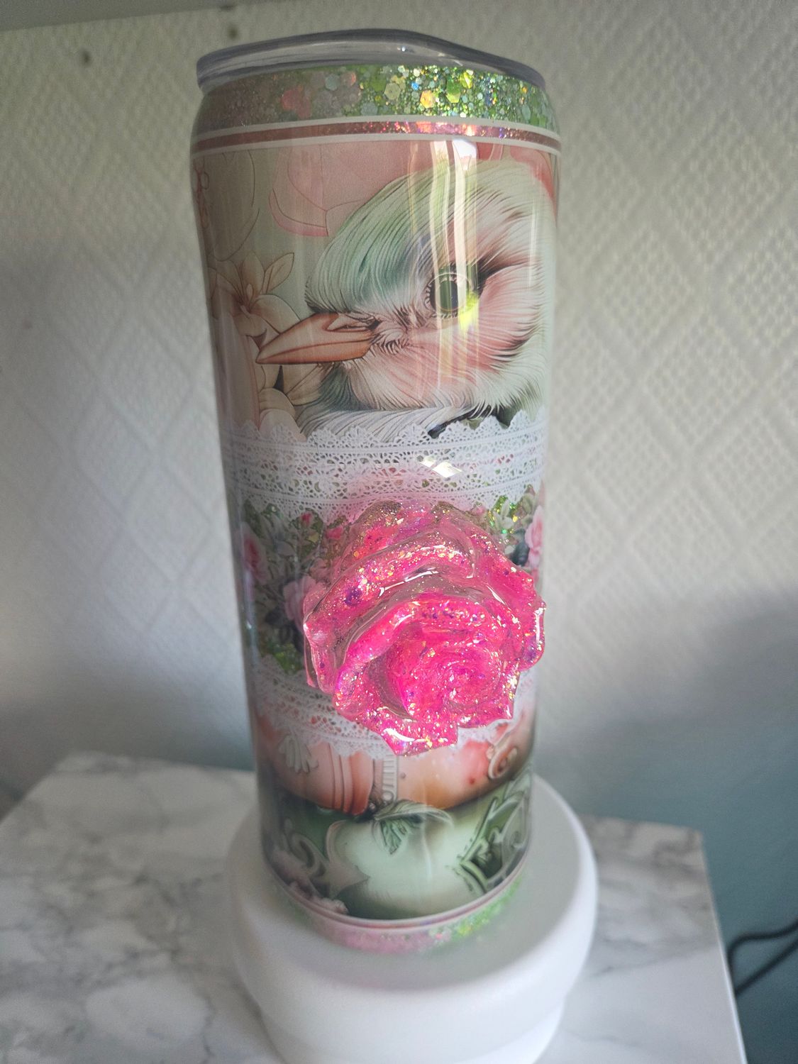 Tumbler 20oz Romantic rose