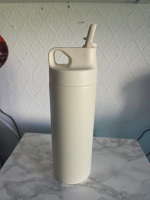 Bouteille thermos beige 500ml