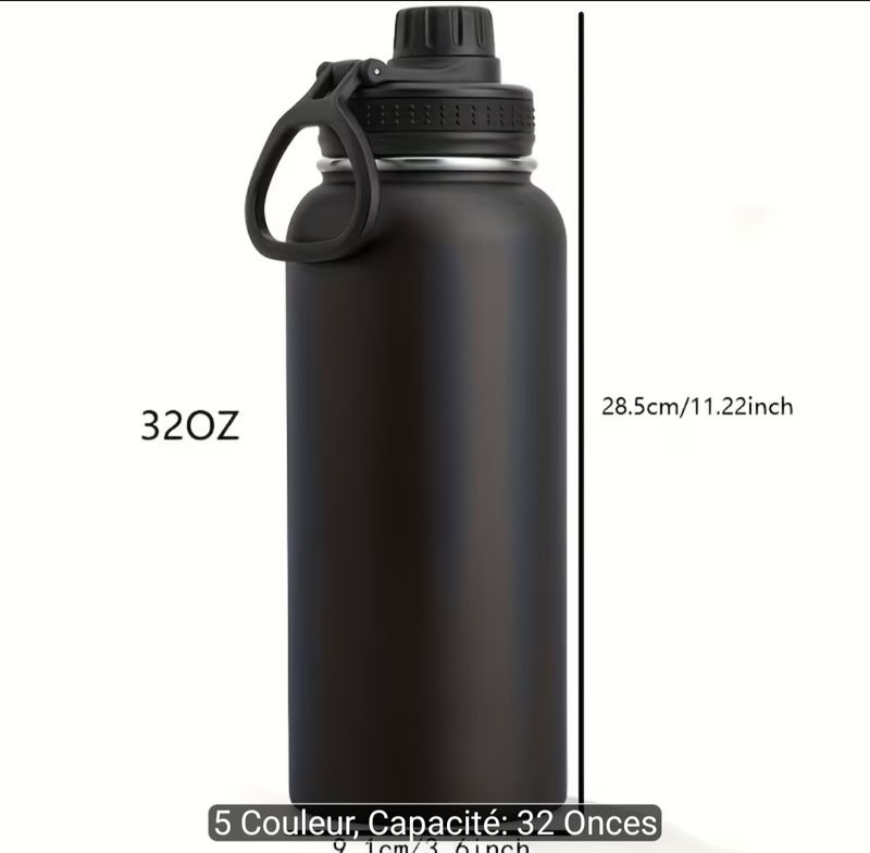 Bouteille thermos sport 1L Bouteille thermos sport 1L