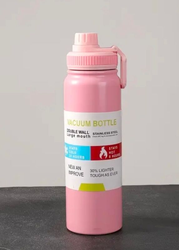 Bouteille thermos sport rose 600ml Bouteille thermos sport rose 600ml