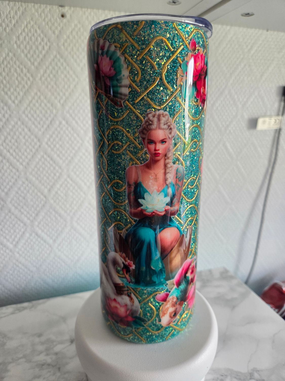 Tumbler 20oz Princesses lotus