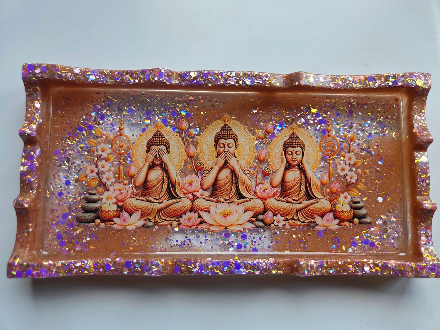 ✨ Plateau Bouddha – Les Trois Sagesses ✨ ✨ Plateau Bouddha – Les Trois Sagesses ✨
