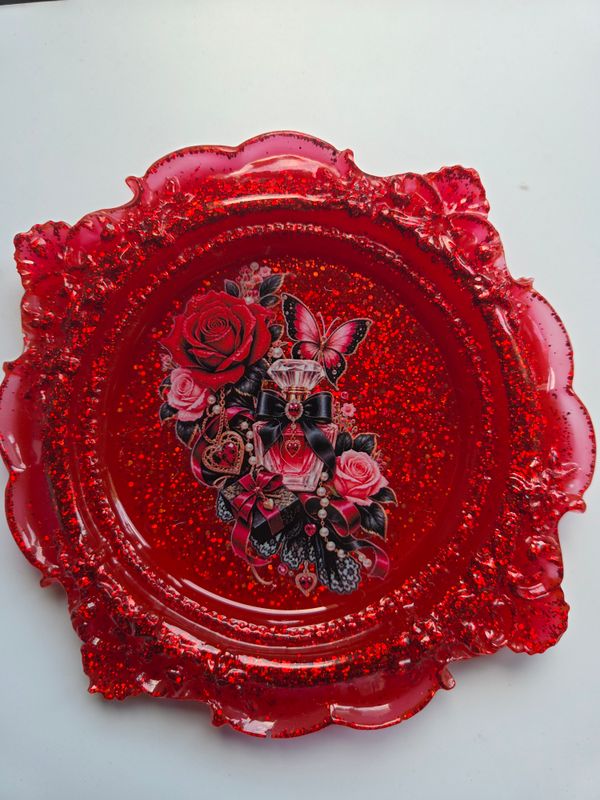 Coupelle cadre fleuri gothicc chic