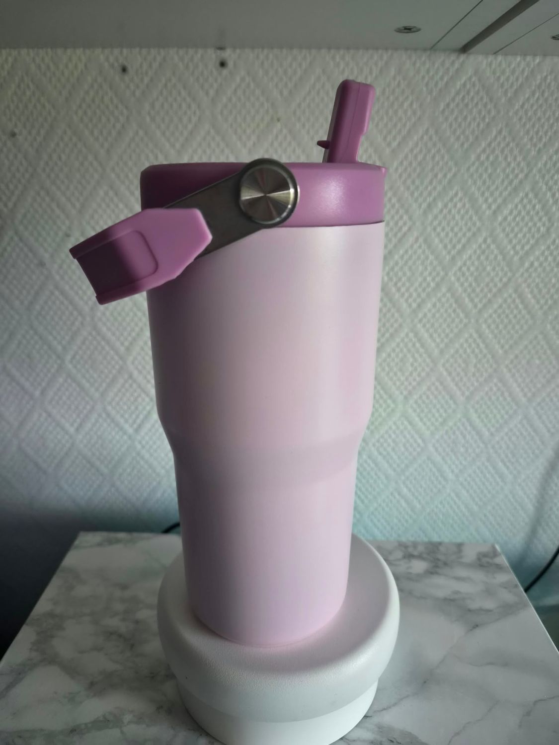 Tumbler de voyage 550ml rose foncé