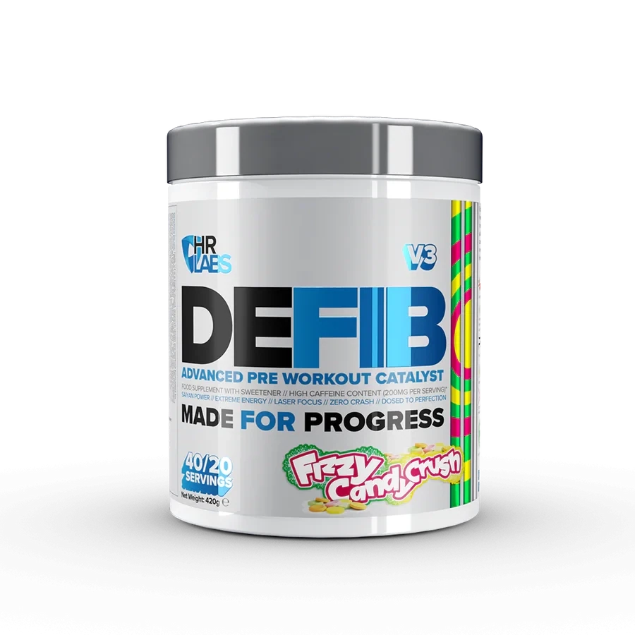 HR LABS DEFIB V3 420g, flavour: Fizzy Candy Crush