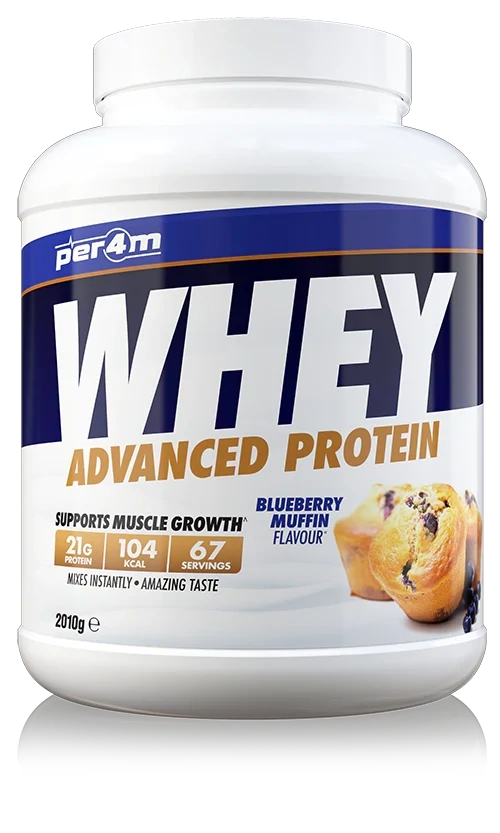 Per4m Whey - 2KG, Flavour: Blueberry Muffin