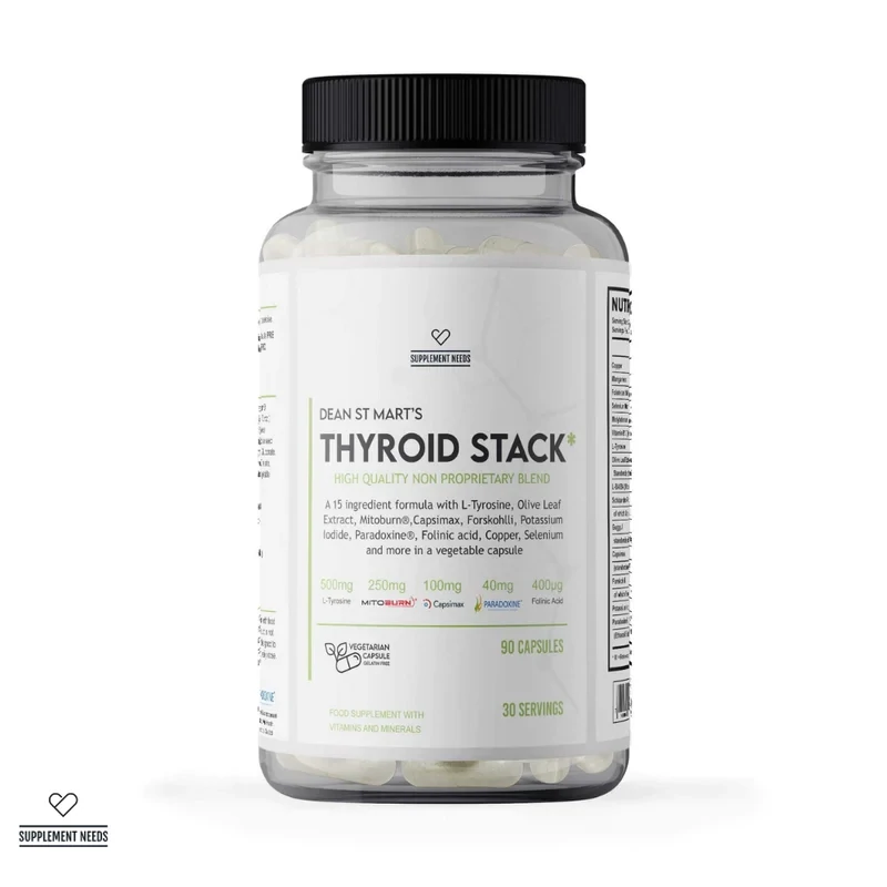 SUPPLEMENT NEEDS THYROID STACK - 90 CAPSULES