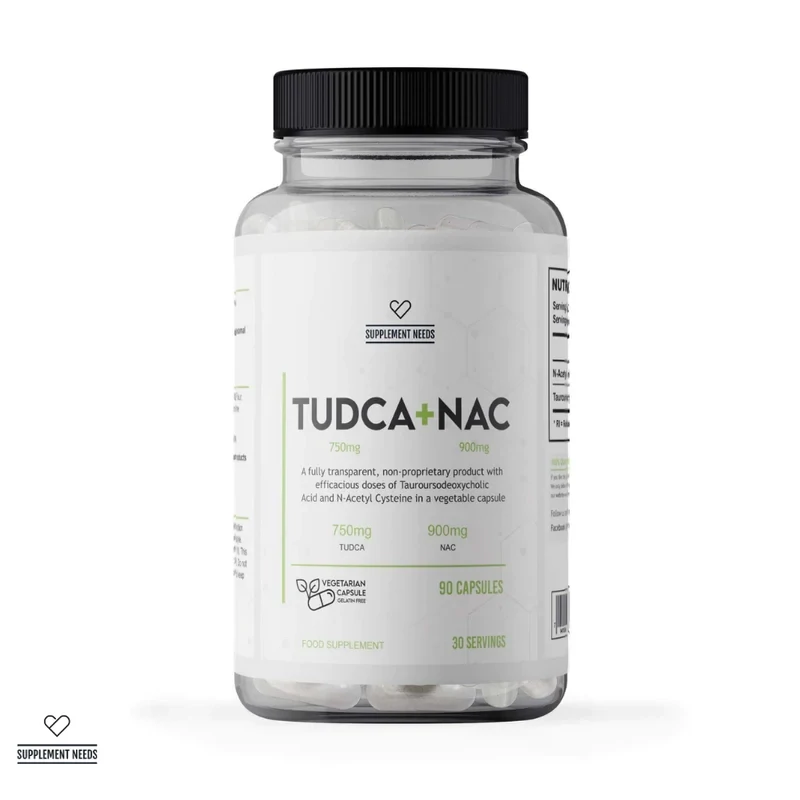 SUPPLEMENT NEEDS TUDCA 750MG AND NAC 900MG - 30 SERVINGS