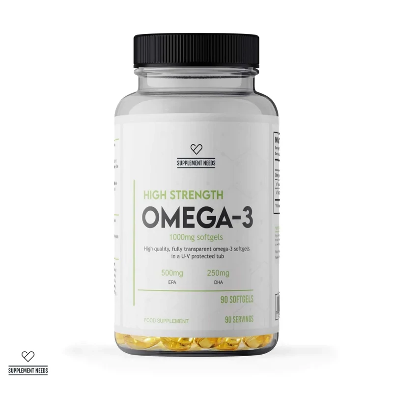 SUPPLEMENT NEEDS OMEGA 3 HIGH STRENGTH - 90 SOFTGELS