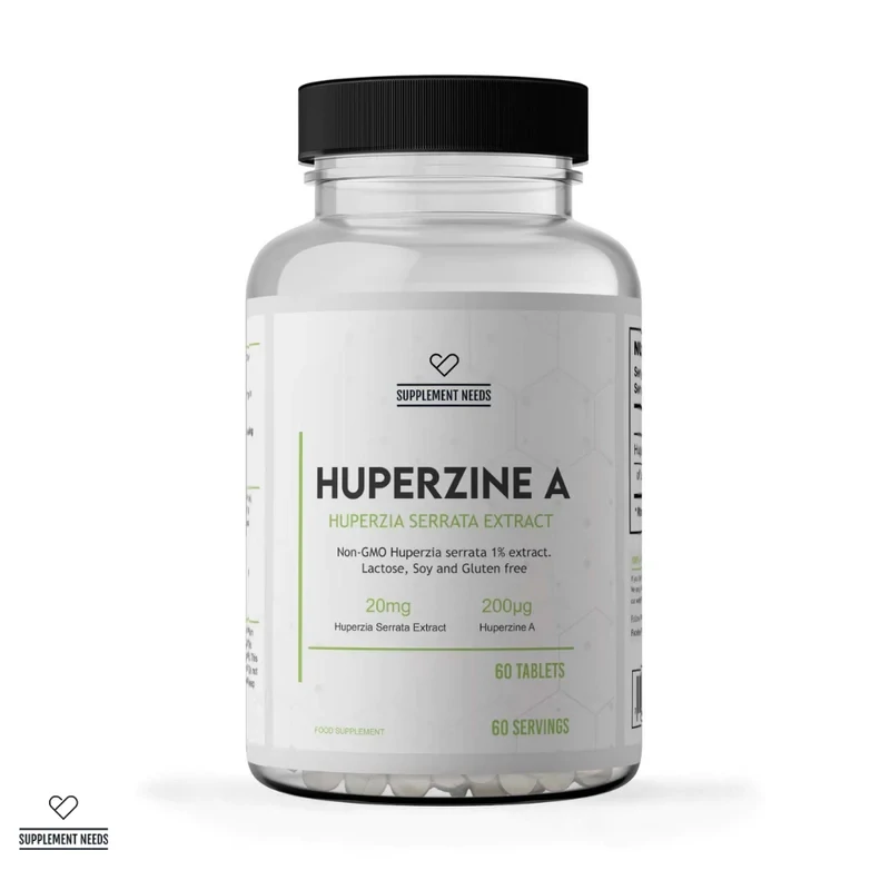 SUPPLEMENT NEEDS HUPERZINE A - 60 TABS