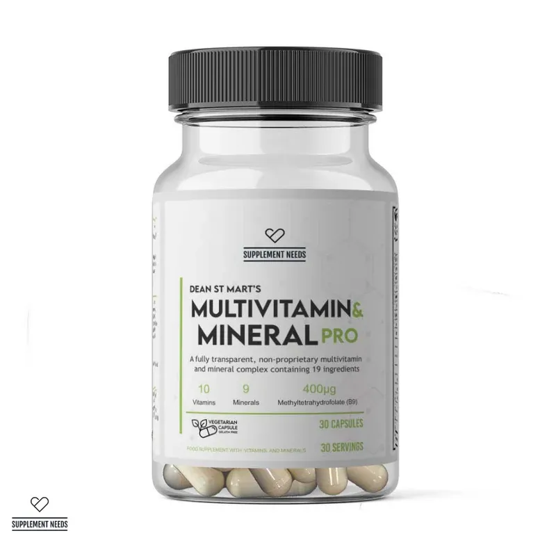 SUPPLEMENT NEEDS MULTI VITAMIN AND MINERAL PRO, Size: 30 Capsules