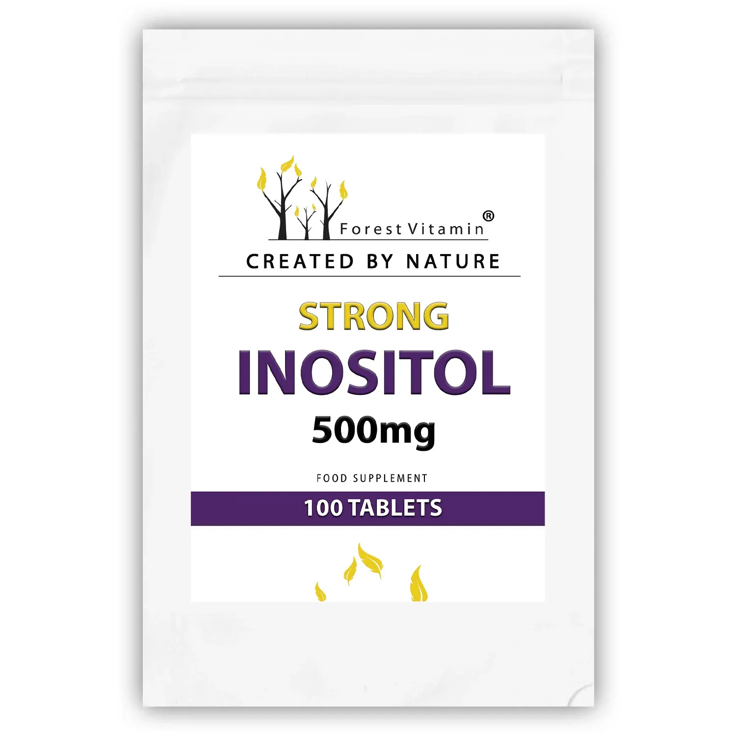 Forest Vitamin Strong Inositol 500mg - 100 tablets