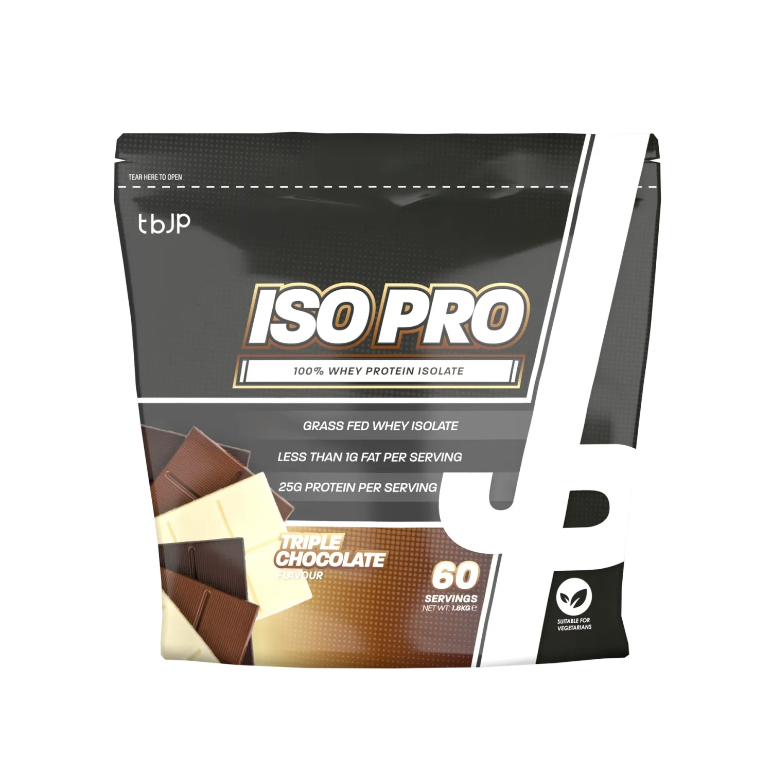TBJP Whey ISO Pro - 2KG, Flavour: Triple Choc