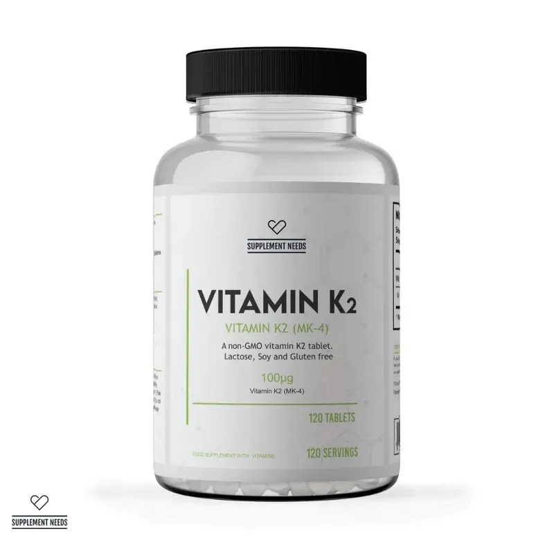 SUPPLEMENT NEEDS VITAMIN K2 (MK-4) - 120 TABS