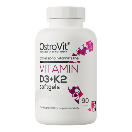 OstroVit Vitamin D3 + K2 90 capsules OstroVit Vitamin D3 + K2 90 capsules