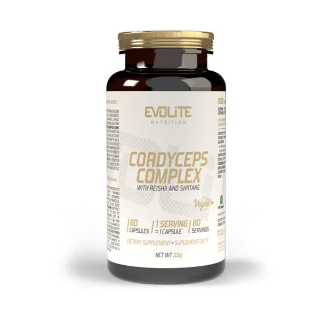 Evolite Nutrition Cordyceps Complex 60 Vege capsules