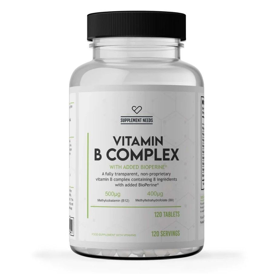 Supplement Needs Vitamin B Complex - 120 Tabs
