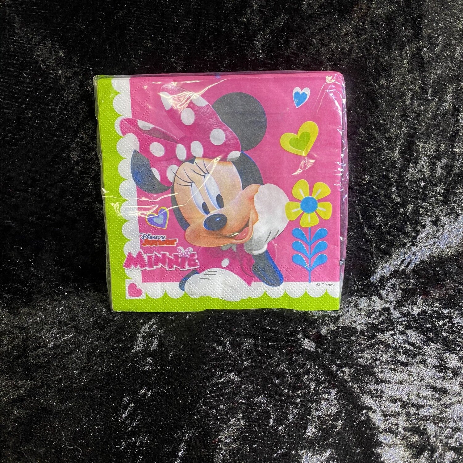 20 serviettes 2 plis 33x33cm minnie happy helpers