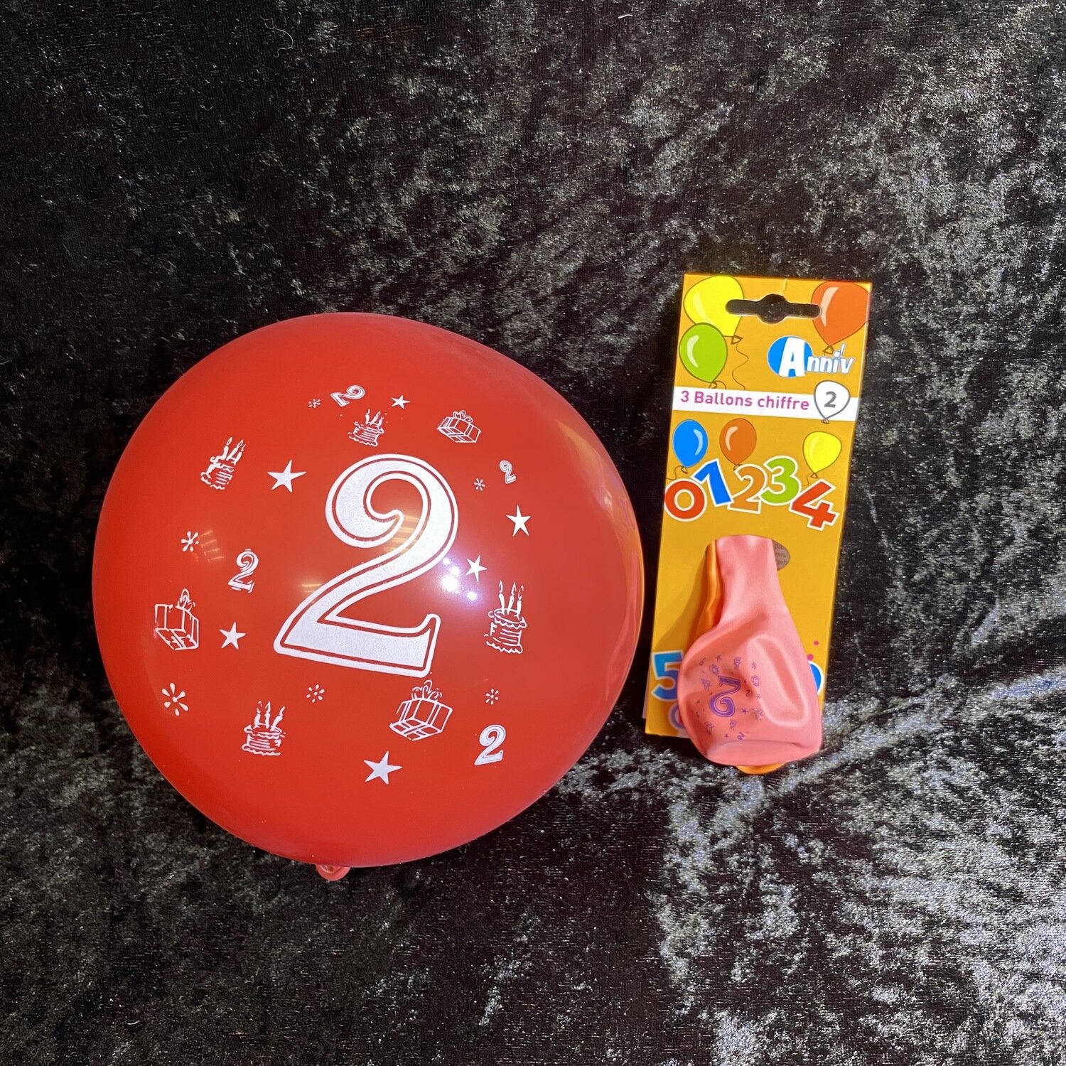 3 ballons age 2 (qualité helium)