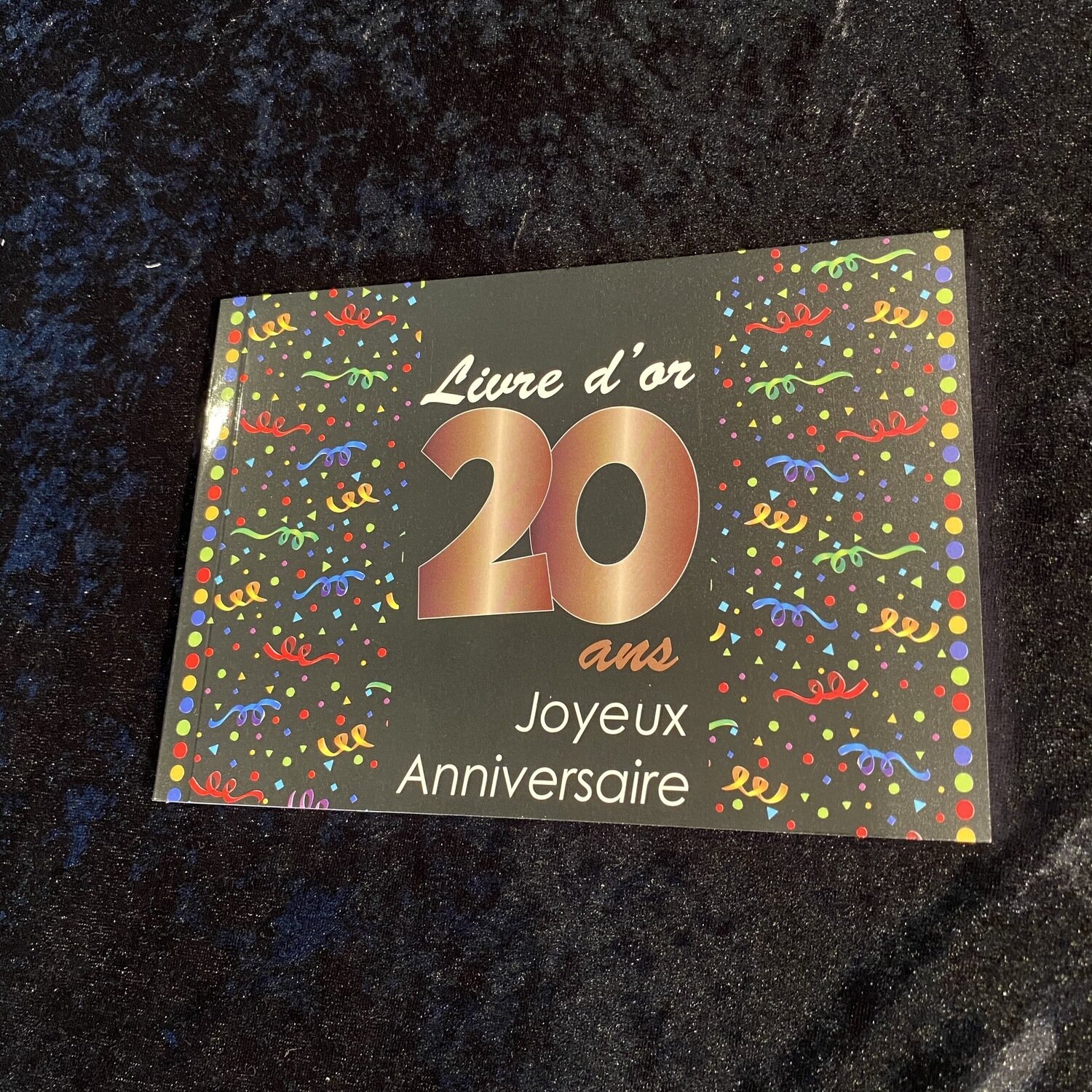 Livre d'or 20 ans