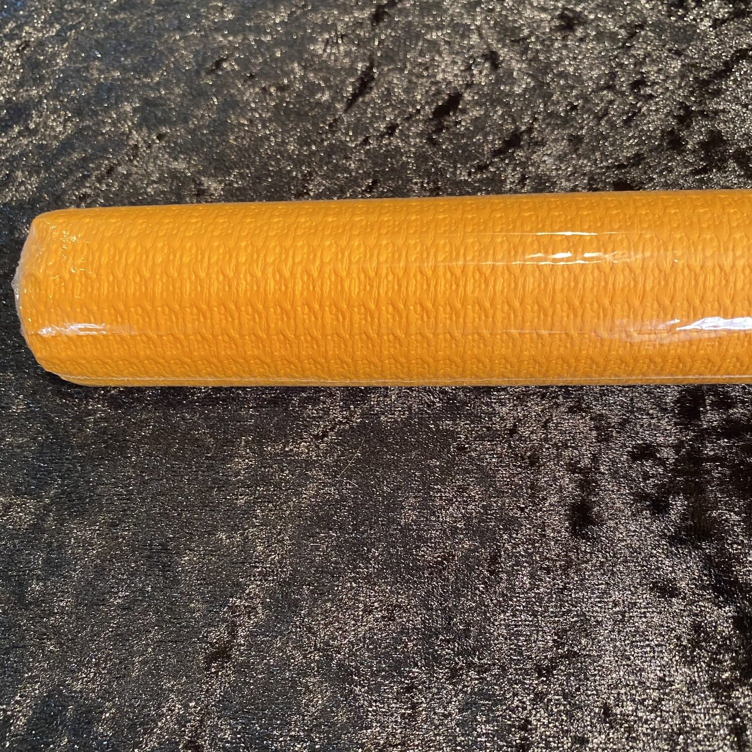 Nappe rouleau gaufrée 2,5 x1,2m clementine