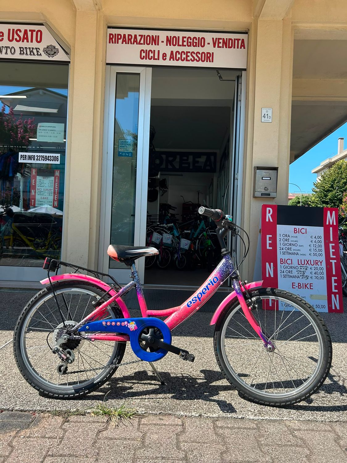 BICI DA BAMBINA 20"
