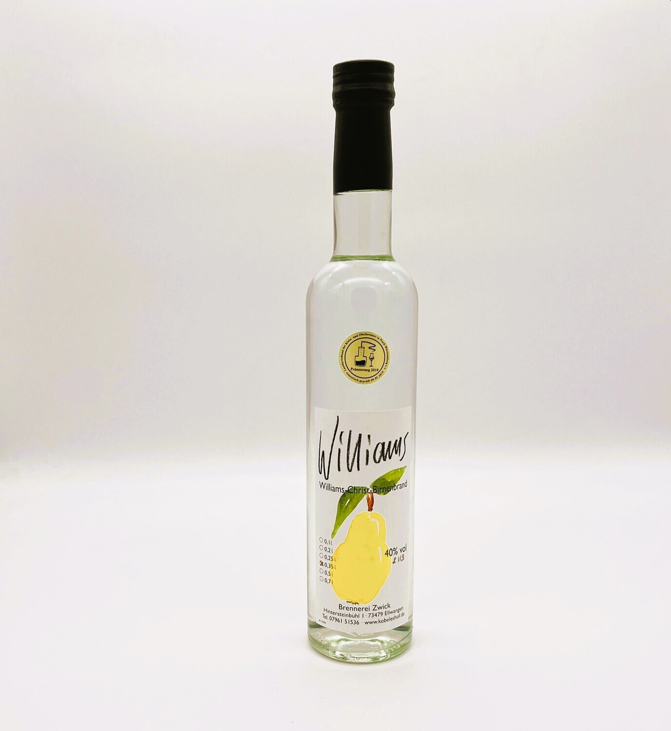 Williams-Christ-Birnenbrand 0,35l