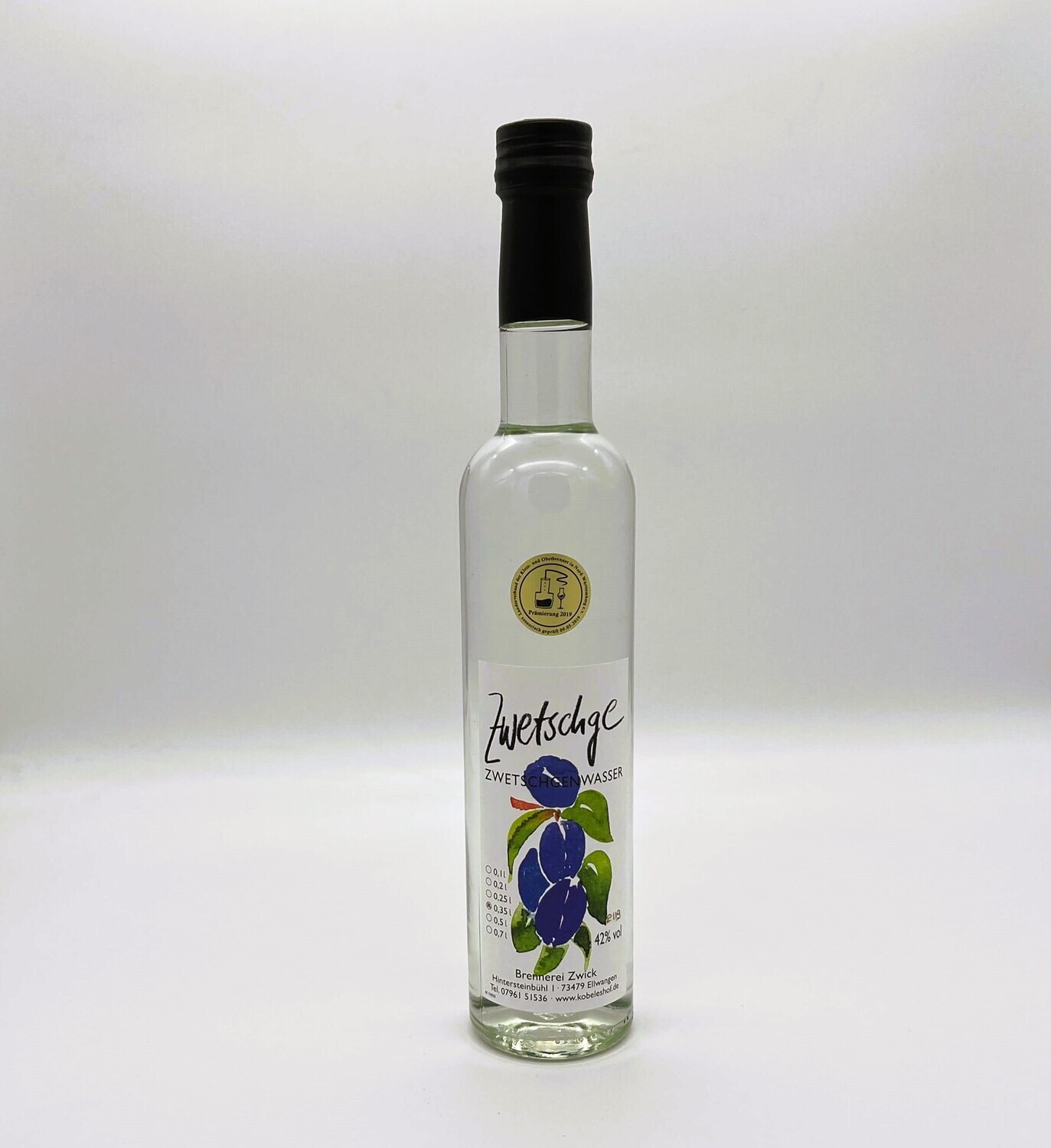 Zwetschgenwasser 0,35l