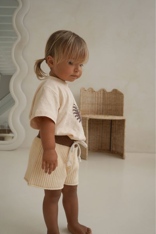 Knit Shorts | Chocolate