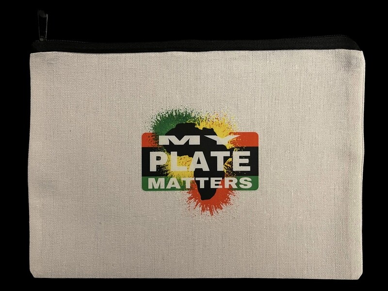 My Plate Matters Canvas Pouch