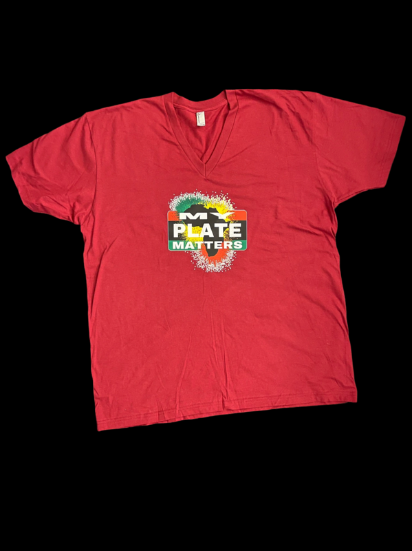 My Plate Matters V-Neck T-Shirt