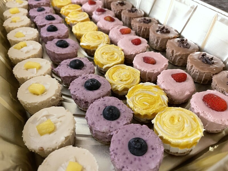 NEW Catering Item! Assorted No Bake "Cheesecake" Bites (GF)