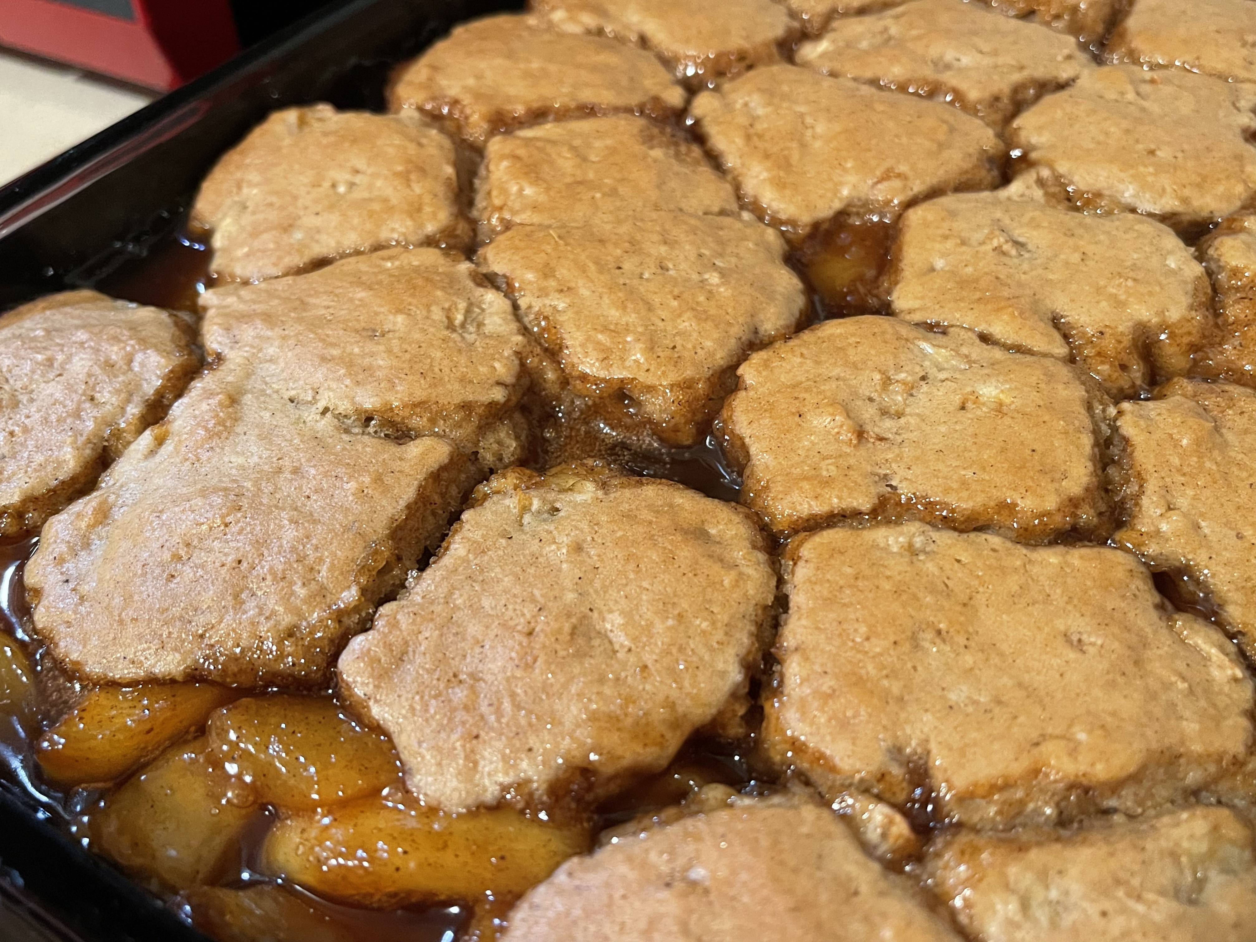 NEW! Ginger Peach Biscuit Dough!